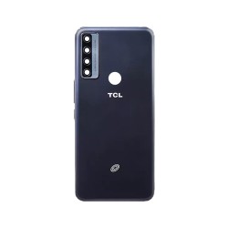 Tapa Trasera con Lente de Cámara TCL 20R 5G/T767H Negro Tapa Trasera con Lente de Cámara TCL 20R 5G/T767H Negro